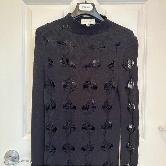 Sportmax Max Mara Mock Neck Sweater Top Size: Medium US4/6 Spring/Summer/Fall - Picture 7 of 12